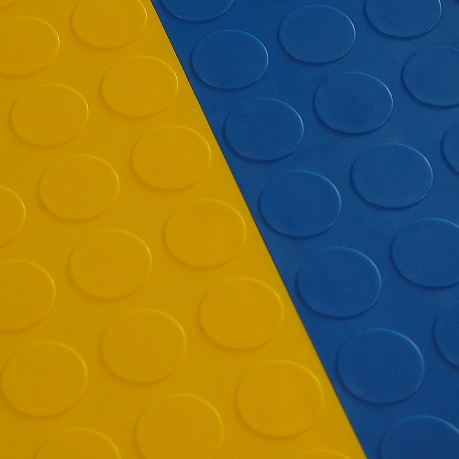 ClickCoin Garage Floor Tile Coin Top Flooring, Warehouse Floors